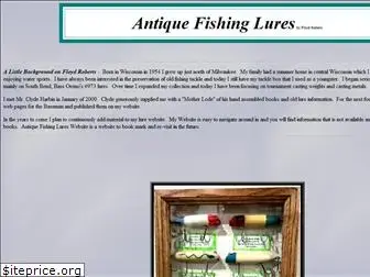 antiquefishinglures.com