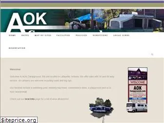 aokcampgrounds.com