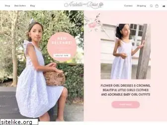 Vintage Lace & Boho Style Clothing, Flower Girl Dresses