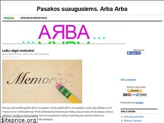 arbaarba.blogas.lt