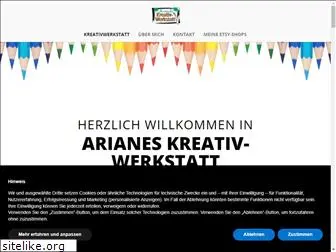 arianes-kreativwerkstatt.de
