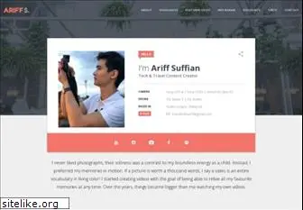 ariffsuffian.com