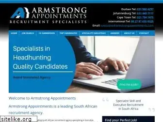 armstrongappointments.com