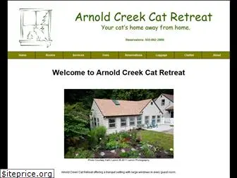 arnoldcreekcatretreat.com