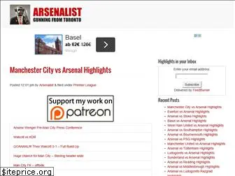 arsenalist.com