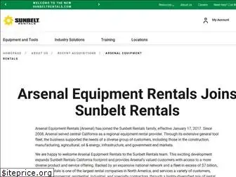 arsenalrentals.com