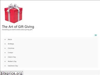 artofgiftgiving.com