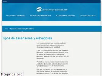 ascensoresyelevadores.com