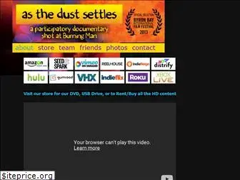 asthedustsettles.com