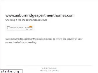 auburnridgeapartmenthomes.com