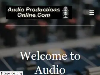 audioproductionsonline.com