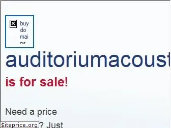 auditoriumacoustics.com