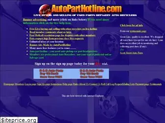 autoparthotline.com