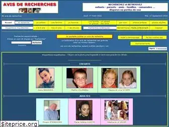 avisderecherches.com