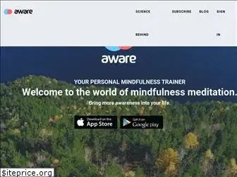 awaremeditationapp.com