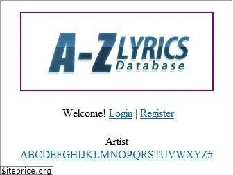 azlyricdb.com