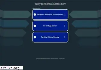 babygendercalculator.com