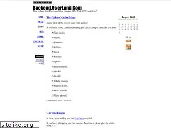 backend.userland.com