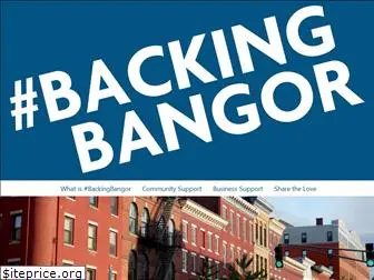 backingbangor.com