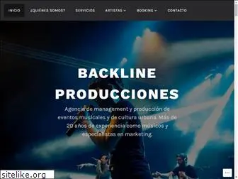 backlineproducciones.com
