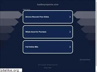 badboyreports.com