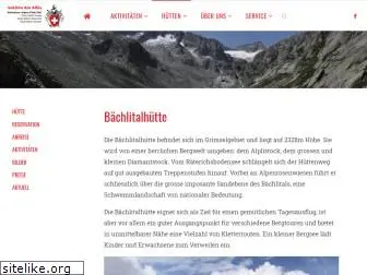 baechlitalhuette.ch