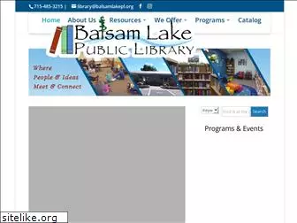 balsamlakepubliclibrary.org