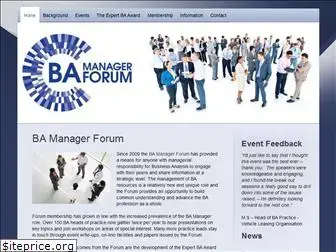 bamanagerforum.org