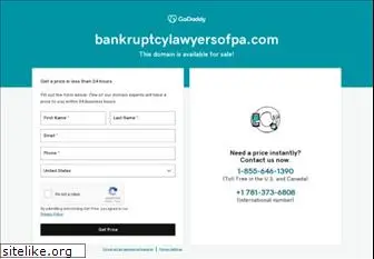 bankruptcylawyersofpa.com
