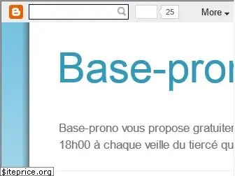 Top 7 base-prono.blogspot.fr competitors
