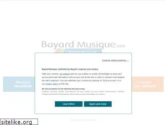 bayardmusique.com