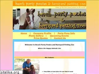 beachpartyponies.com