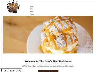 bearsdensteakhouse.com