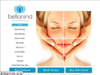 bellaninadayspa.com