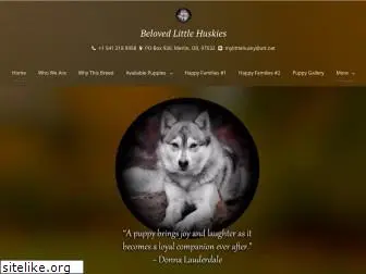 belovedlittlehuskies.com