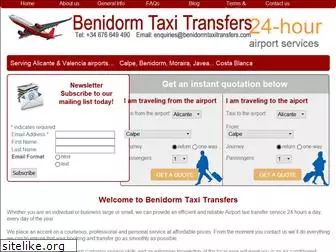 benidormtaxitransfers.com