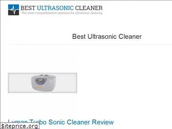 bestultrasoniccleaner.com