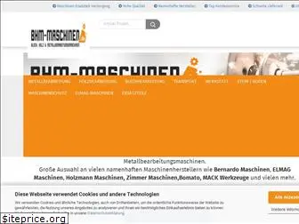 bhm-maschinen.de