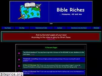 bibleriches.org