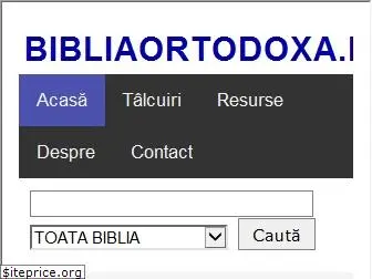 bibliaortodoxa.ro