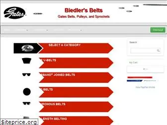 biedlers-belts.com