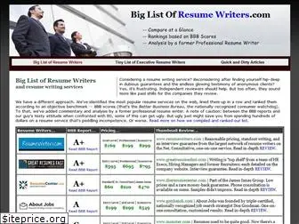 big-list-of-resume-writers.com