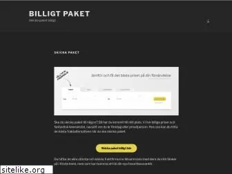 Top 77 Similar websites like billigtpaket.se and alternatives