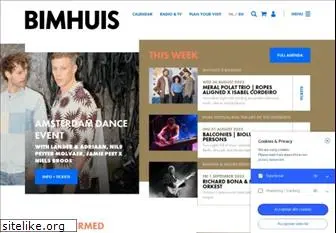bimhuis.com