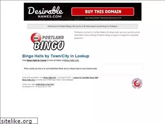 bingoportland.com