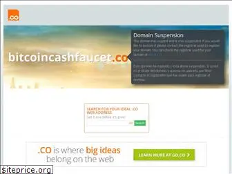 bitcoincashfaucet.co