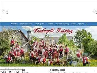 blaskapelle-raisting.de