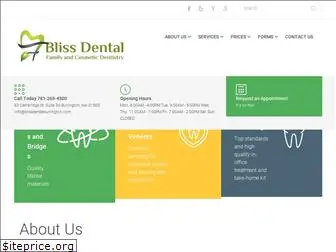 blissdentalburlington.com