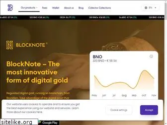 blocknote.gold