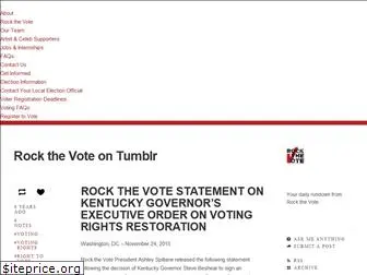 blog.rockthevote.com